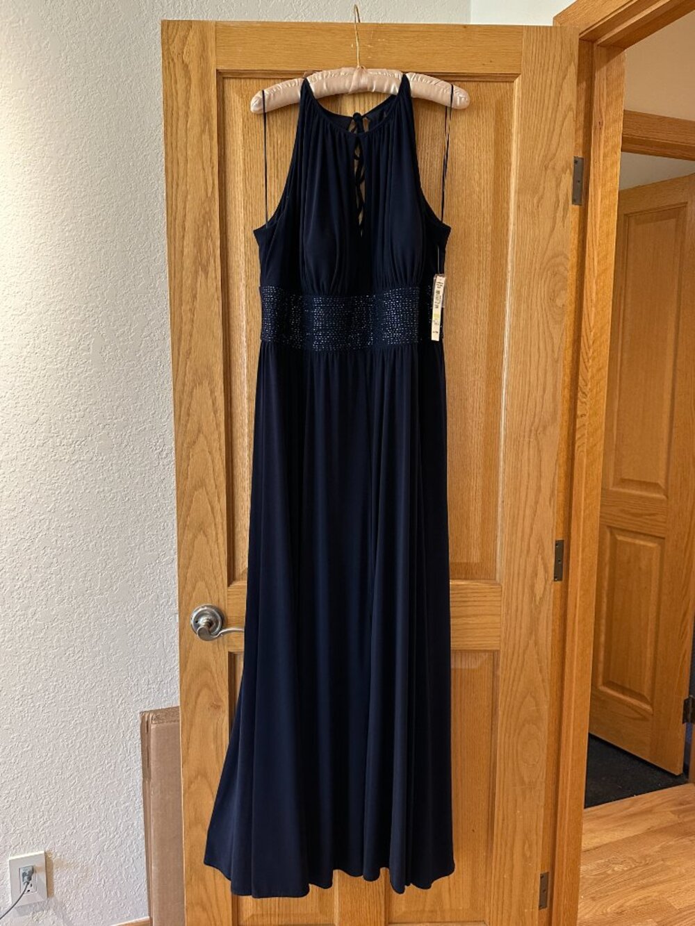 NWT Navy Evening Gown 18W